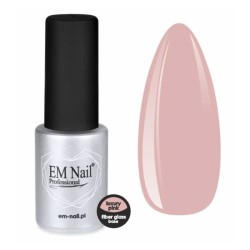 EM Nail Baza z Włóknem Szklanym Luxury Pink 6 ml