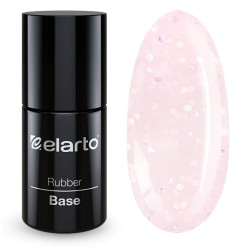 Elarto Rubber Base Sparkline 7ml Milky Pink