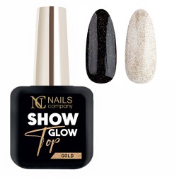 Top Hybrydowy Nails Company Show Glow Gold 11ml
