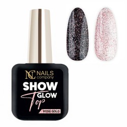 Top Hybrydowy Nails Company Show Glow Rose Gold 11ml