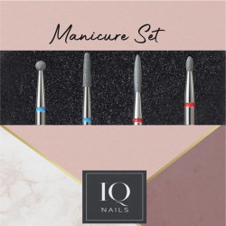 IQ Nails Mini Zestaw Frezów Do Usuwania Skórek
