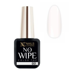 Nails Company Top No Wipe Color 6ml 001 White