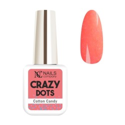 Nails Company Lakier Hybrydowy Crazy Dots Cotton Candy 6ml
