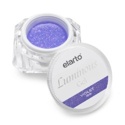 Elarto Żel Budujący Z Drobinkami Luminous 15g Violet