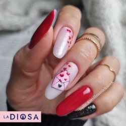 Zestaw Manicure Czerwone Paznokcie 6