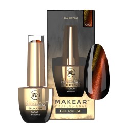 Makear Lakier Hybrydowy GC01 Cat Eye 8ml