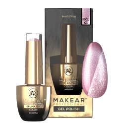 Makear Lakier Hybrydowy MCL01 Toe Beans 8ml Cat Eye