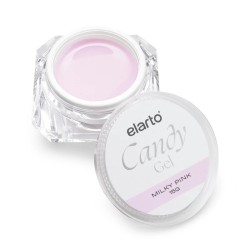 Elarto Żel Budujący Candy Milky Pink 15g