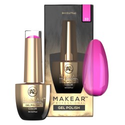 Makear Lakier Hybrydowy 033 Flirt Alert 8ml Free Love