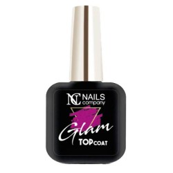 Nails Company Glam Top Coat Gold  top z drobinkami 11ml