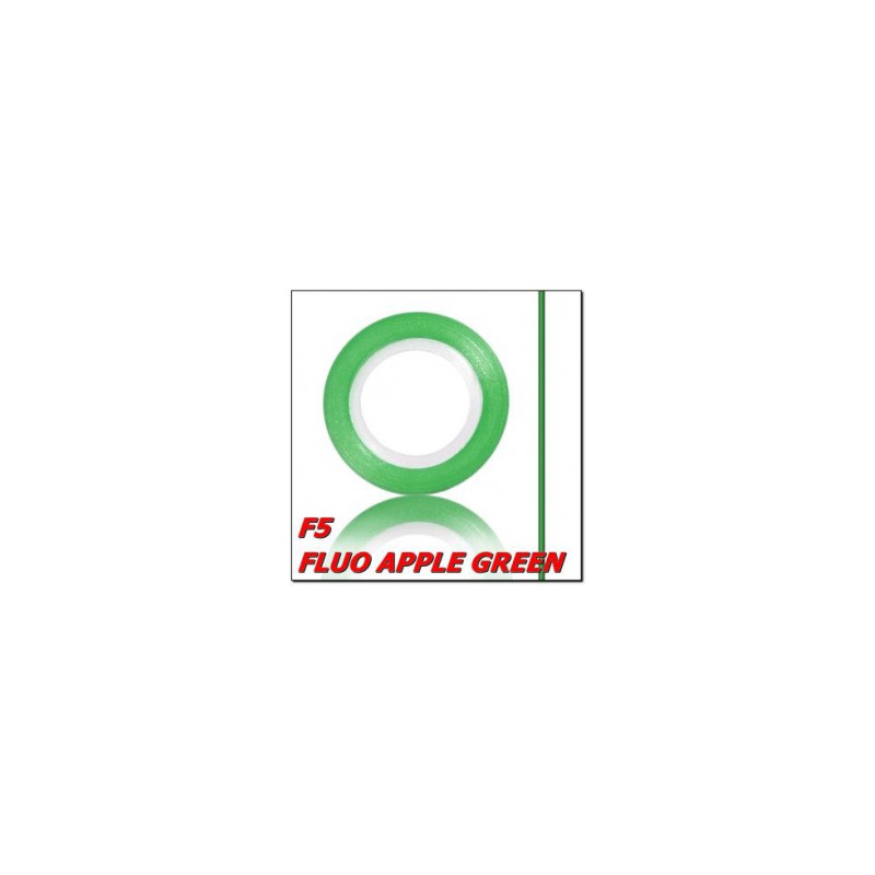 Nitka Tasiemka do Zdobień F5 Fluo Apple Green Zielona