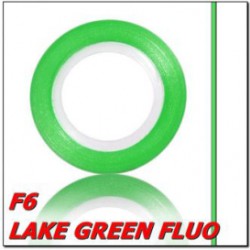 Nitka Tasiemka do Zdobień F6 Lake Green Fluo Zielona
