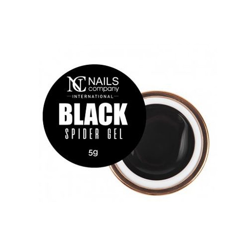 Nails company spider gel geometryczny do zdobień black 5g