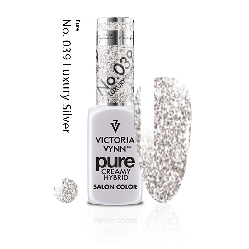 Victoria Vynn Lakier hybrydowy Luxury Silver 039