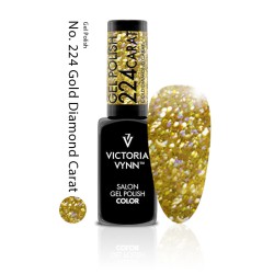Victoria Vynn gel polish gold diamond carat 224