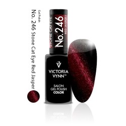 Victoria Vynn gel polish stone cat eye red jasper 246