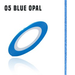 Nitka Tasiemka Do Zdobień 05 Blue Opal Niebieska